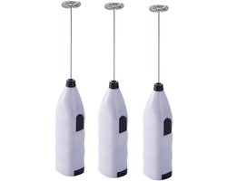 Automatische Roerder - Mini Klopper - Koffie Opschuimen - Draagbaar Ontwerp - 22 cm - Wit