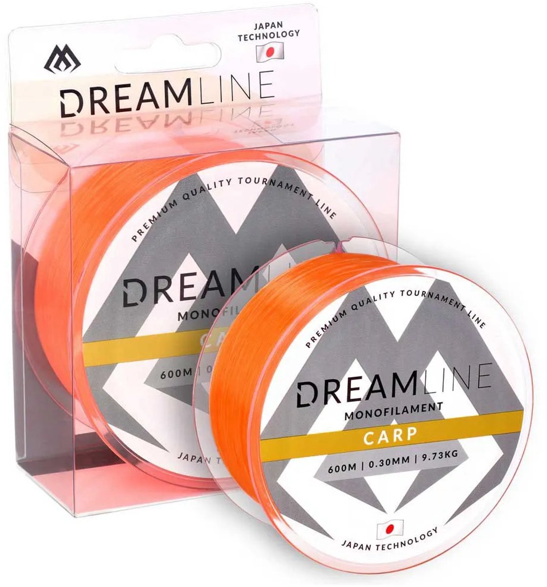Mikado Dreamline Carp Karperlijn 600 M Oranje 0.350 mm