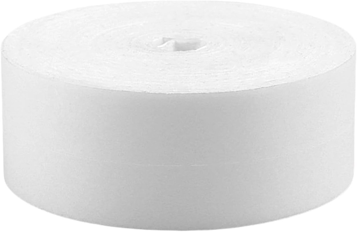 Opstrijkbare Naamlabels - Wasbare Etiketten - Kleding Markeren - Warmteoverdracht - 2.5 x 8 cm - Wit Zwart