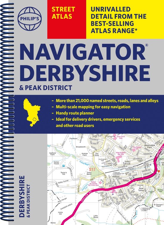 Philip's Street Atlas- Philip's Navigator Street Atlas Derby ... - cover