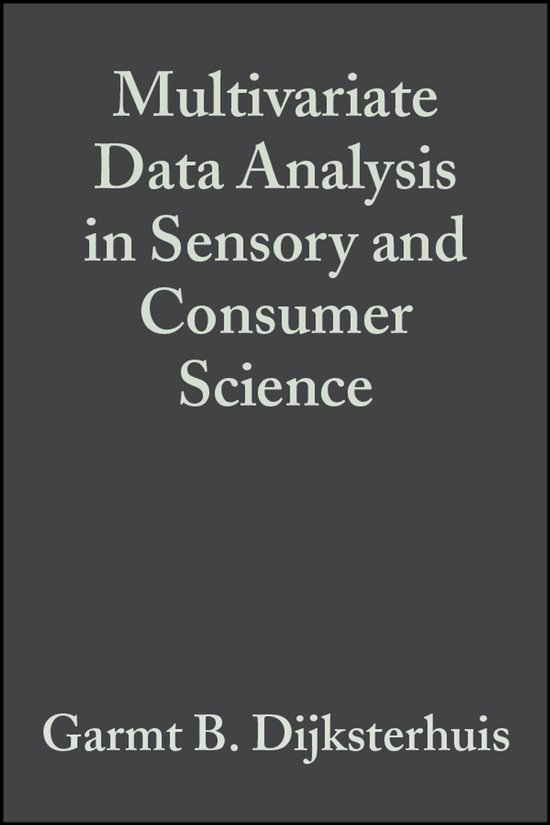 Multivariate Data Analysis in Sensory and Consumer Science - cover