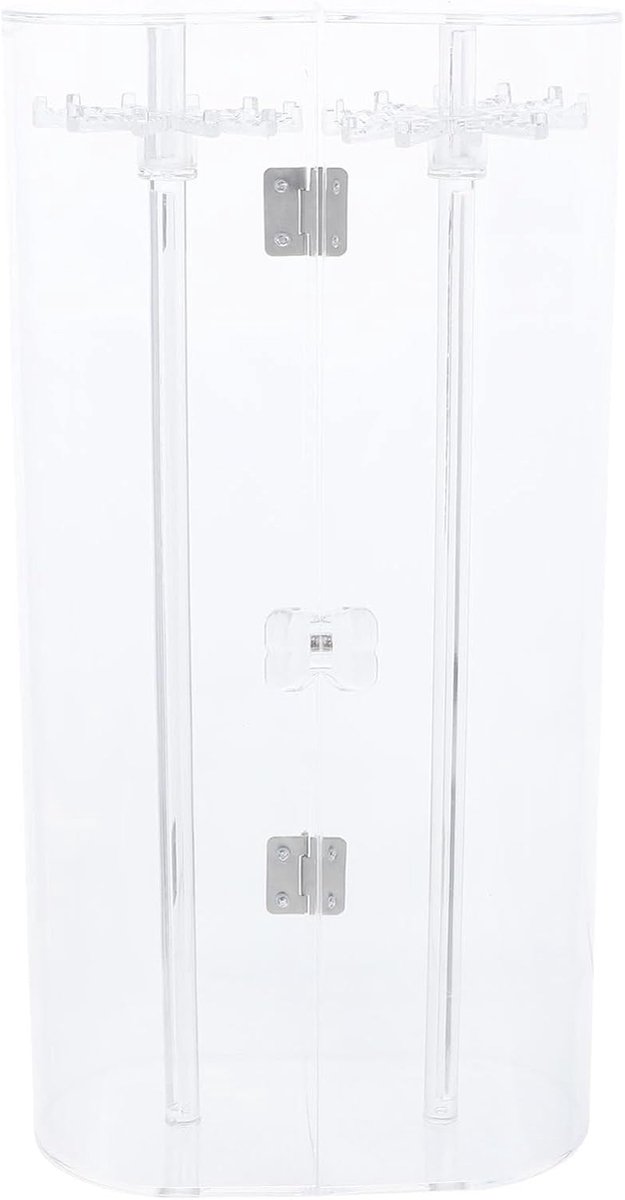 Sieradenrek - Displaystandaard - Sieraden Tonen - Draaibaar Ontwerp - 32 cm Hoog - Transparant