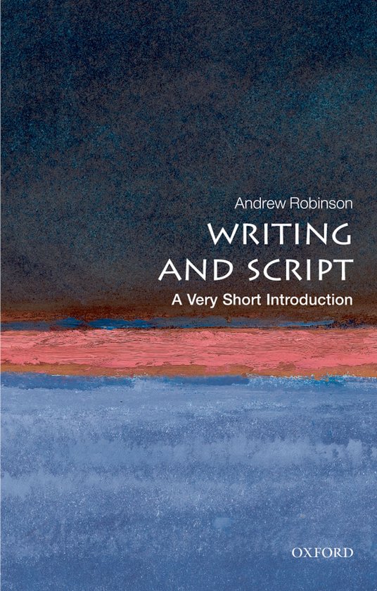 Writing & Script Very Short Introduction - cover