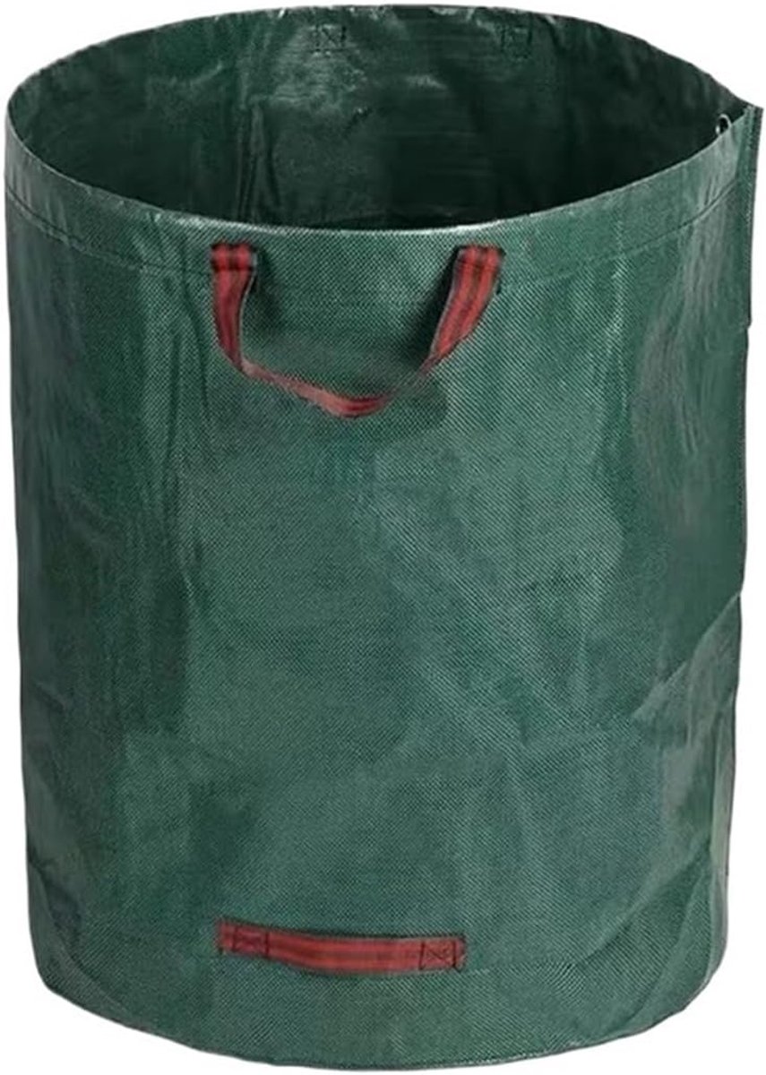 Tuinafvalzak Herbruikbaar - Bladzak Opbergzak - Tuinafval Verzamelen - Scheurvast Materiaal - 300 Liter - Groen