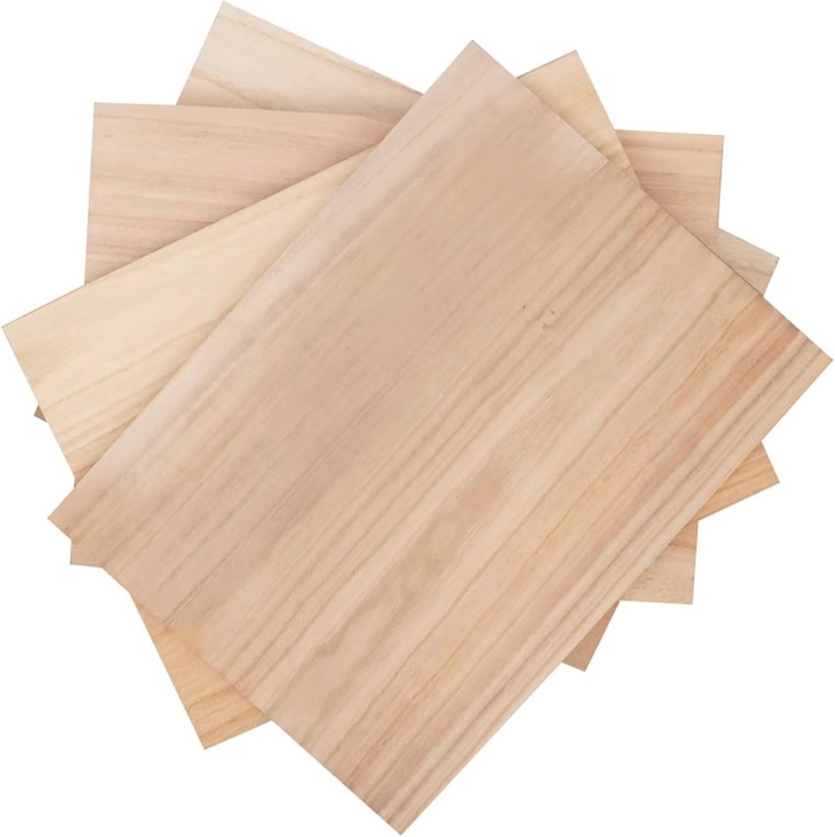 Houten Planken - Knutselhout DIY - Creatief Hobby Project - Licht Sterk Paulownia - 90 x 45 cm - Natuurlijk Hout