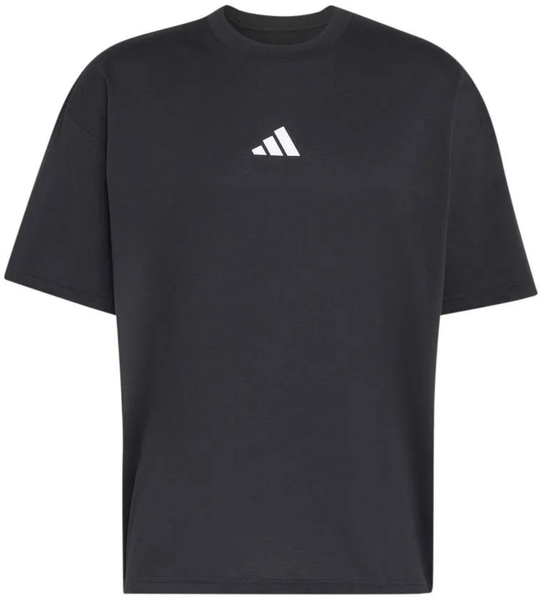 Adidas Climacool Training Manga Graphic T-shirt Met Korte Mouwen Man Zwart