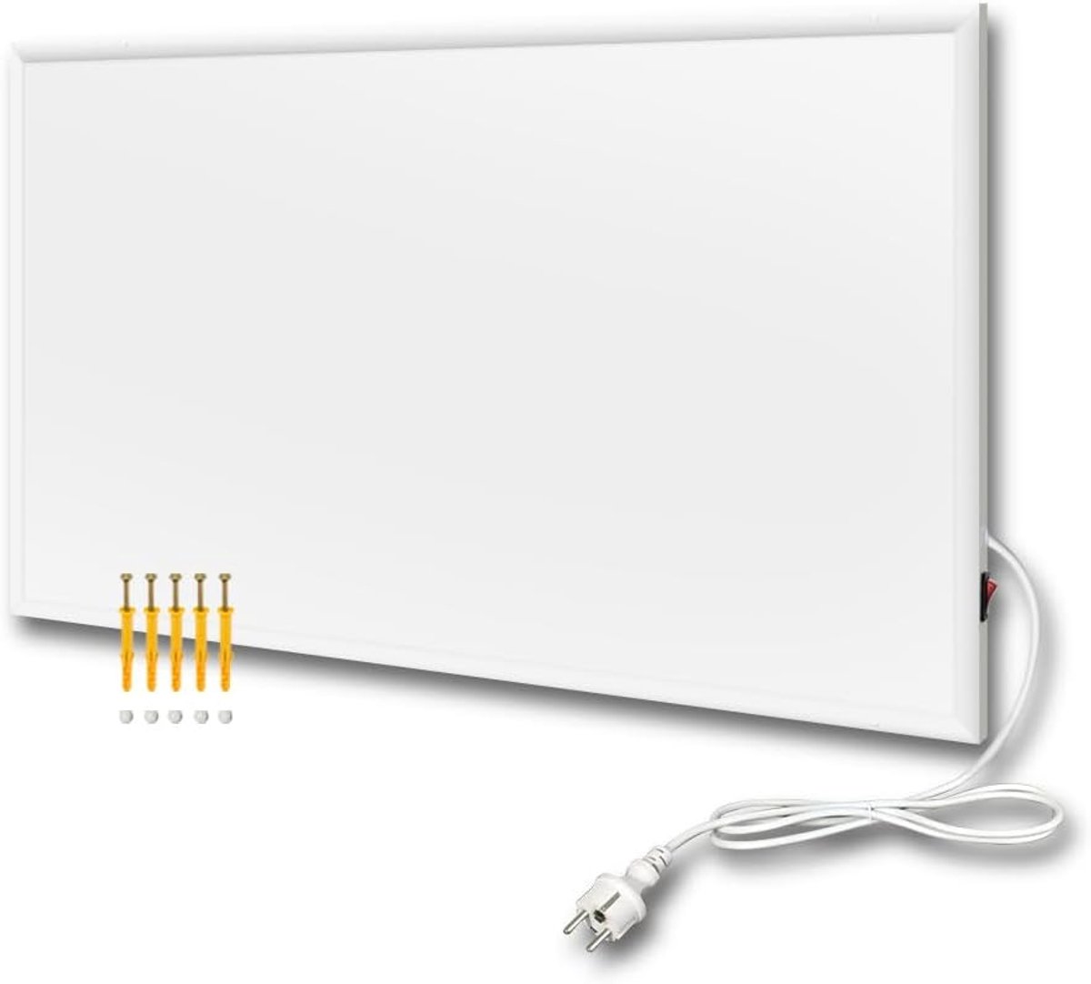 Infraroodverwarming - Verwarmingspaneel - Ruimte Verwarmen - Veiligheidssensoren - 320 W - Wit