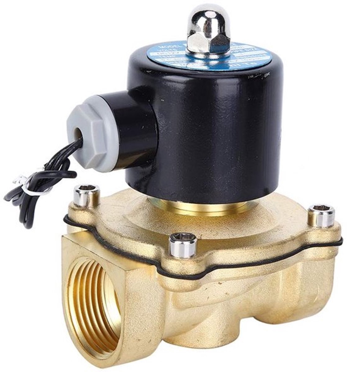 Cosensi - Dailygoody - Electro-Solenoïde Ventiel - 2-Weg - Messing - Voor Water en
