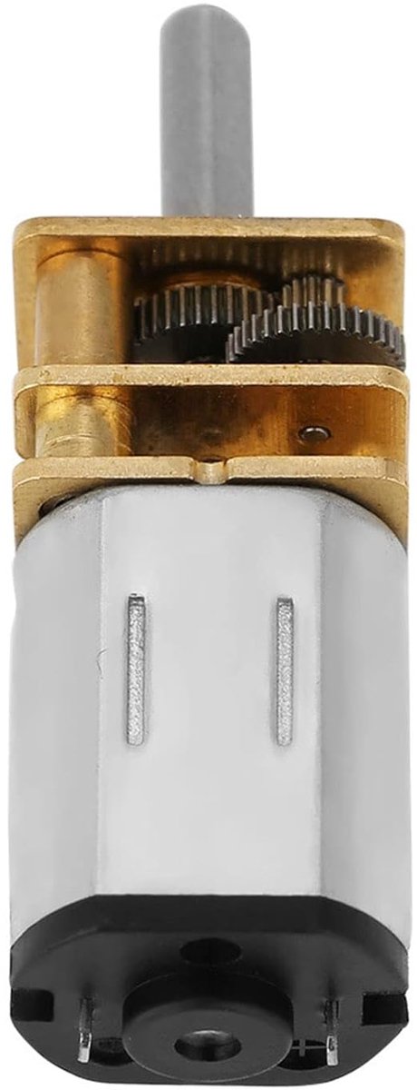 DC Motor - Motor met versnellingsbak - Kleine machines aandrijven - Hoge slijtvastheid - 4 x 4 x 2 cm