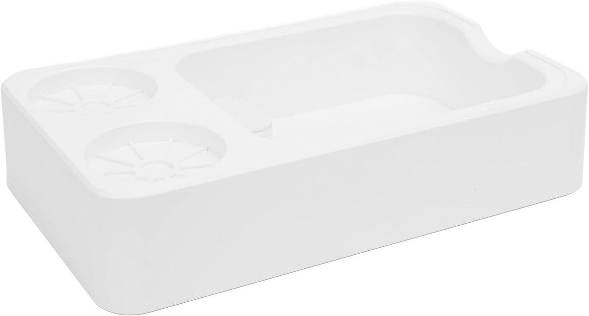 Koffie Klopbox Grondenbak Organizer Espresso Bereiding Universele Maten 51-58mm Wit