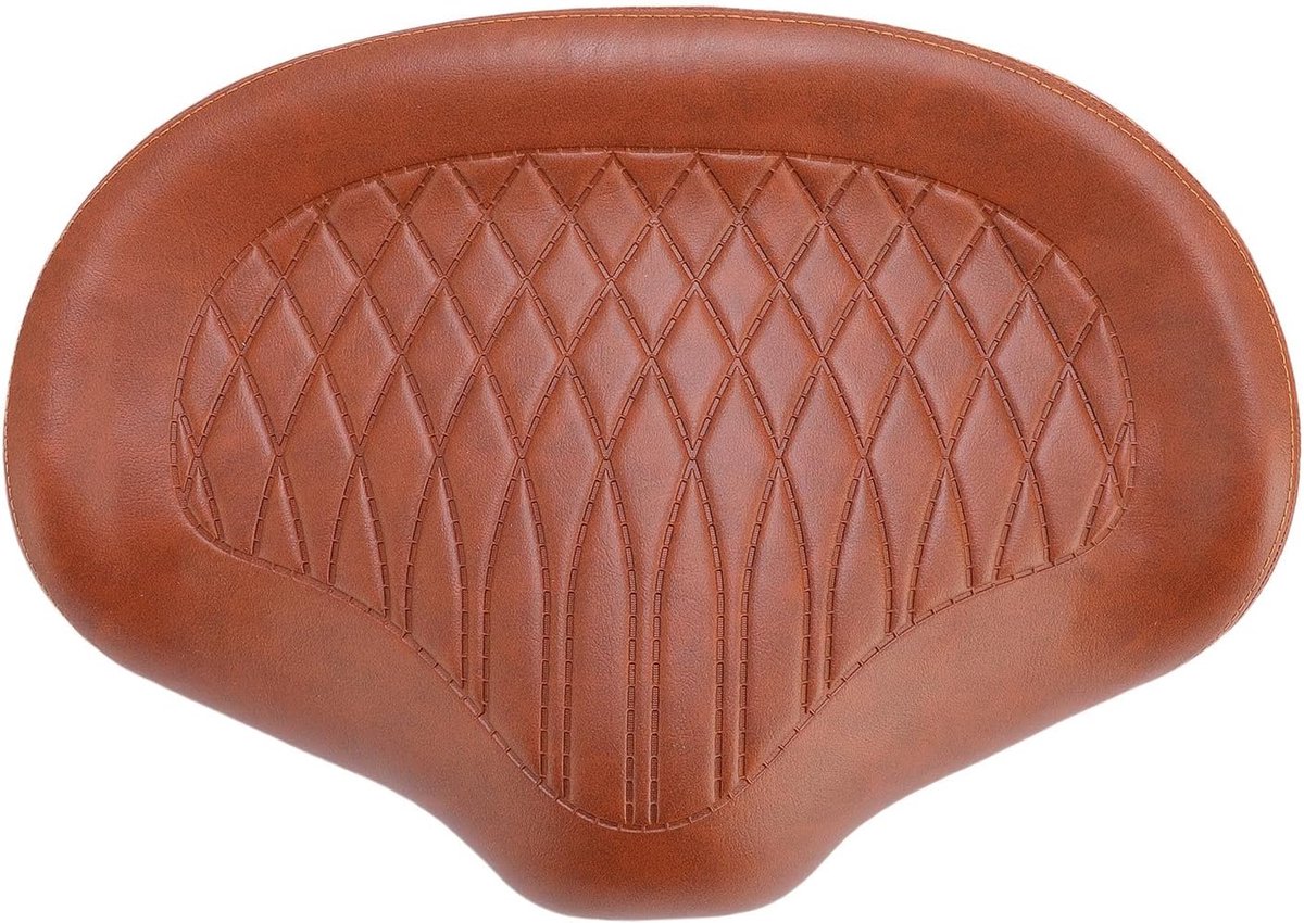 Fietszitkussen Breed - Comfort Zadel - Pijnvrij Fietsen - Verhoogd Comfort - 34x18x14 cm - Bruin