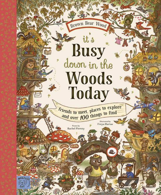 Brown Bear Wood- Brown Bear Wood: It’s Busy Down in the Wo ... - cover