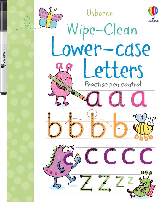 Wipe Clean Lower Case Letters