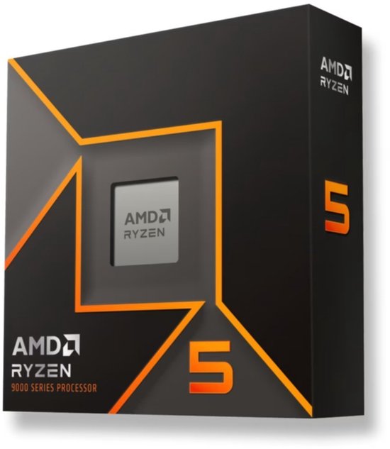 AMD Ryzen 5 9600X Boxed - 6 Core CPU - 3.9 GHz - Socket AM5 - Zen