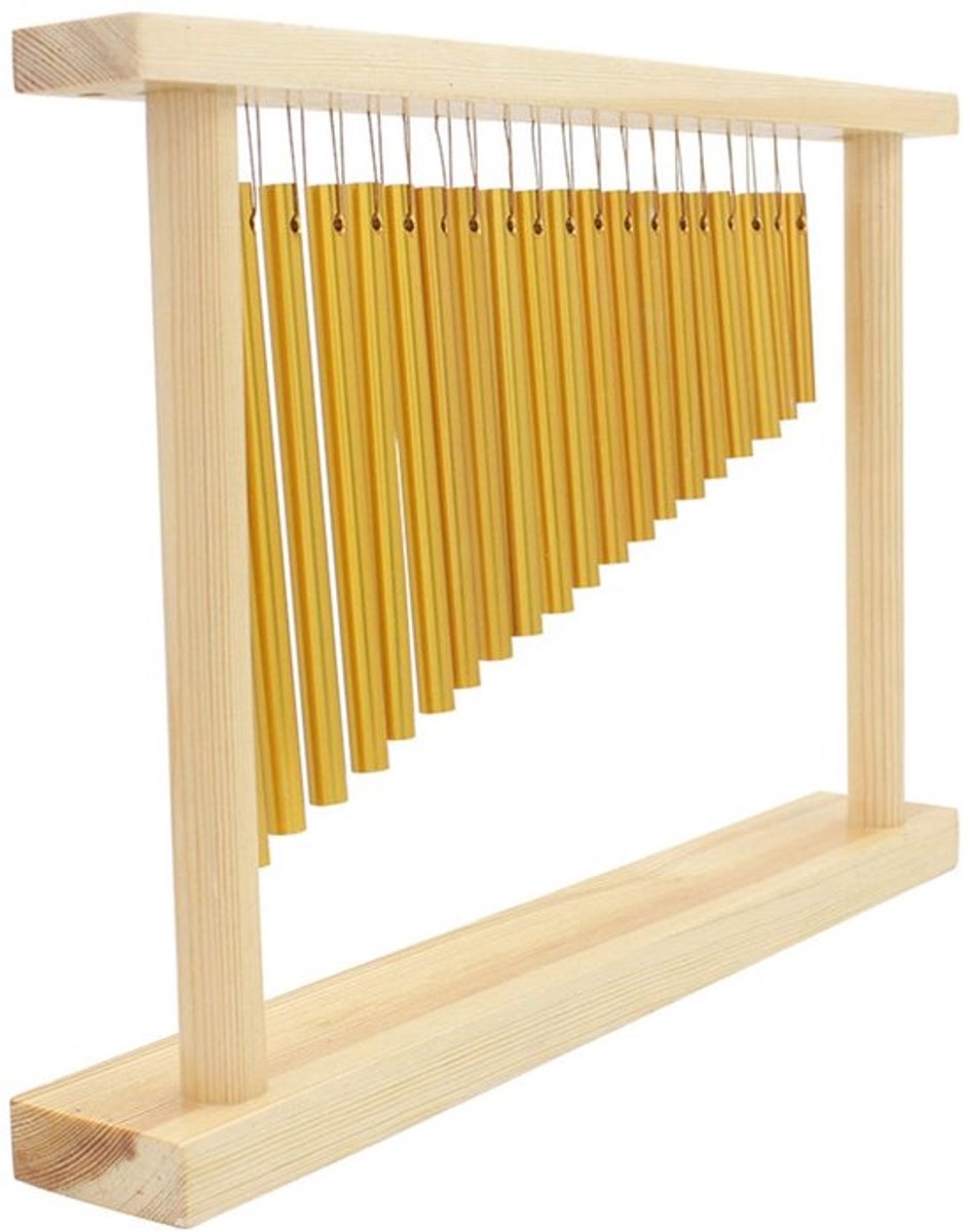 Dailygoods- Windbel 20-Tonen - Muziekinstrument Kind - Educatief Speelgoed - Houten