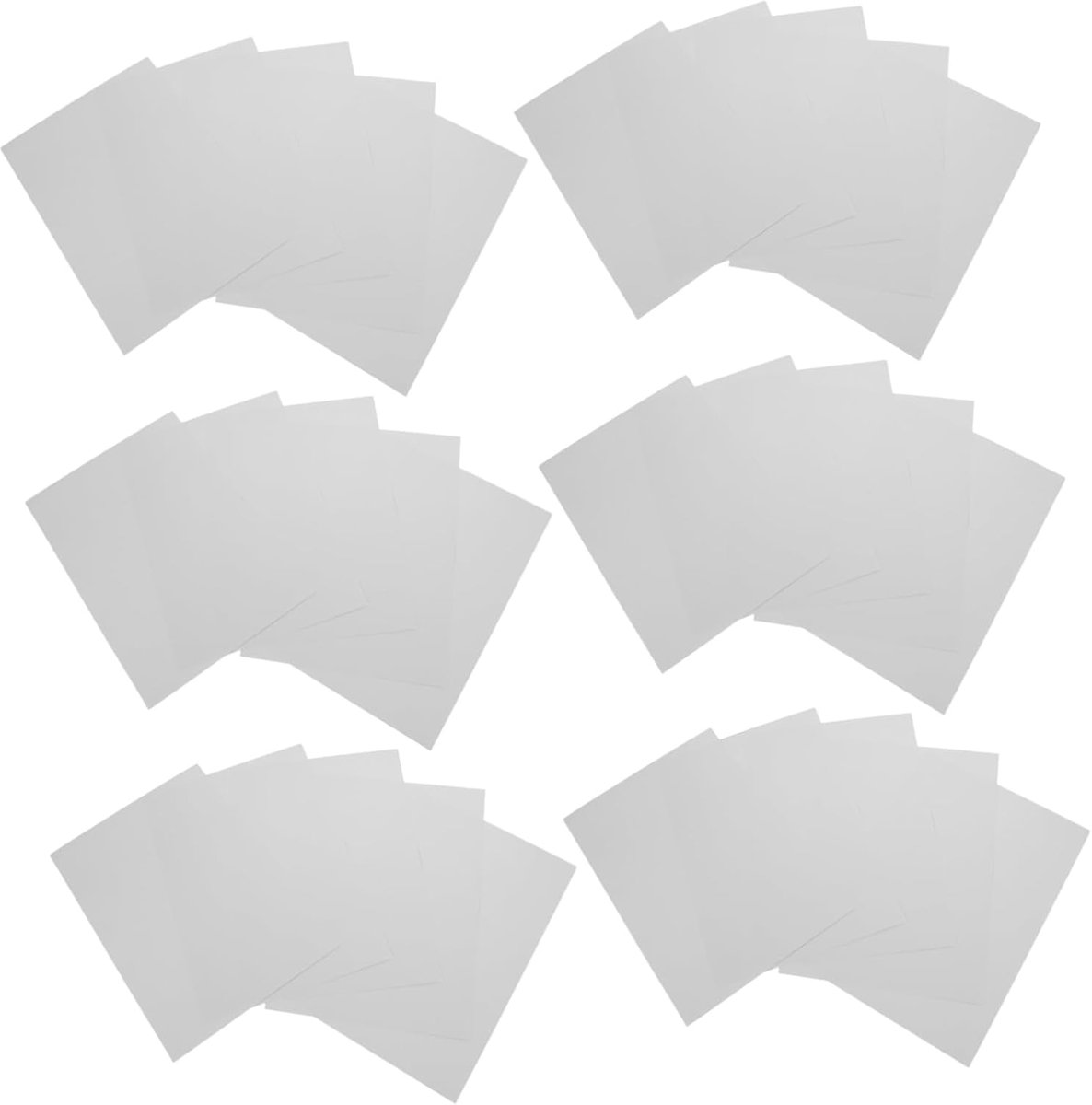 Puzzel Bewaar Vellen - Plak Vellen - Puzzels Beschermen - Sterke Zelfklevende Laag - 10 Vellen - Wit
