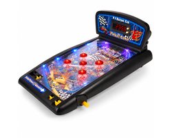 Pumpify Flipperkast – Arcade – Pinball – Pinball Machine – Speelkast – Mini Flipperkast – Elektronische Scoreteller – Inclusief LED en Arcade Geluiden - Speelgoedboek