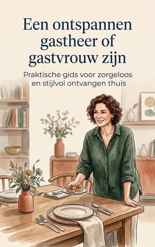 Een ontspannen gastheer of gastvrouw zijn - cover