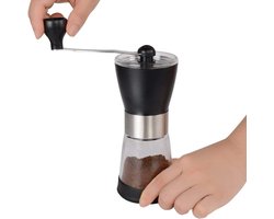 Handmatige Koffiemolen - Nylon Koffiemolen - Verse Koffie Zetten - Conische Keramische Slijper - N.v.t. - Roestvrij Staal