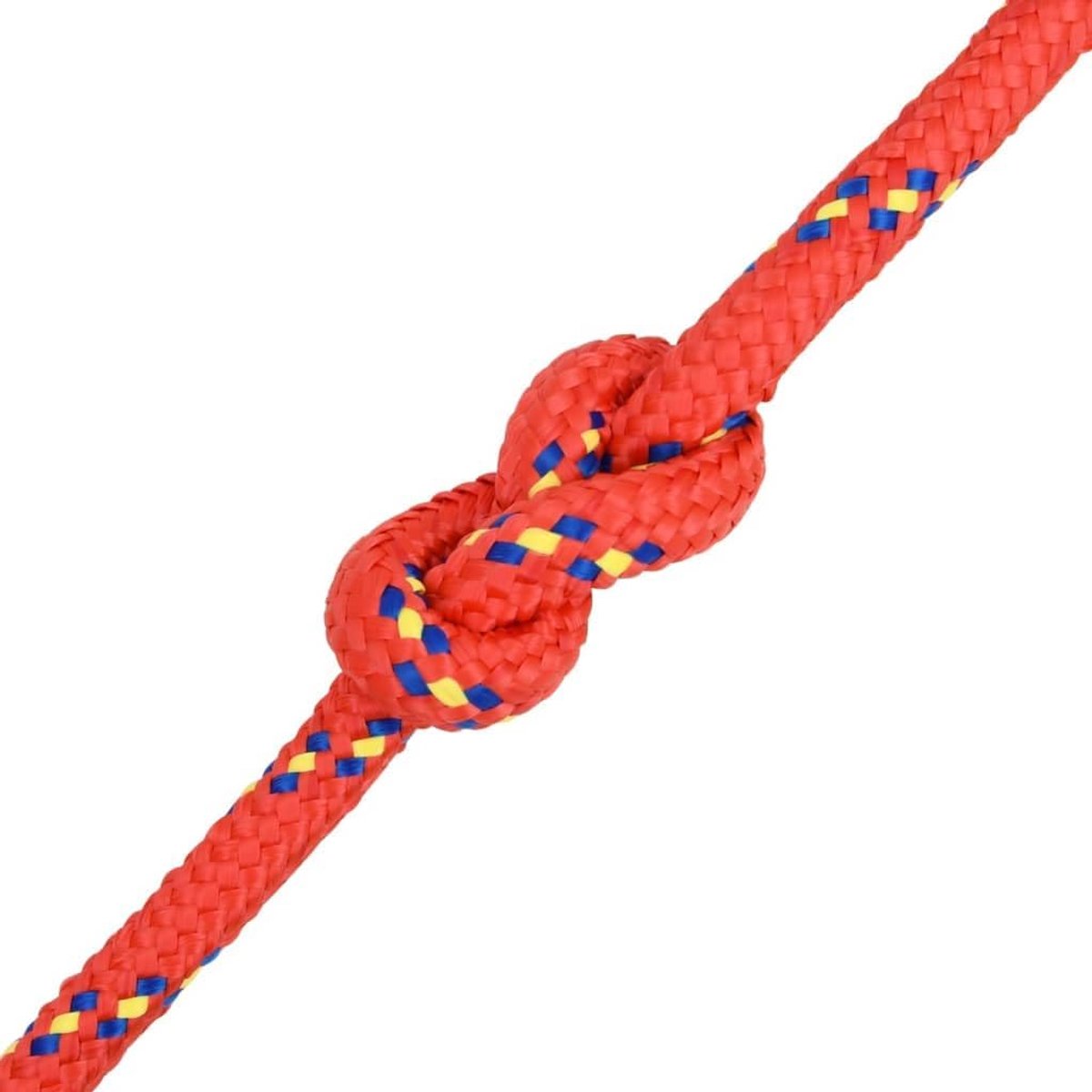 Boottouw - Ankerlijn Touwwerk - Vastmaken Boot - Duurzaam Polypropyleen - 18 mm 100 m - Rood