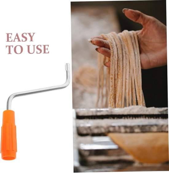 Pastamaker Onderdeel - Bevestigingsklem - Zelf Pasta Maken - Universele Reparatie - 15.5 x 6.5 cm - Zilverkleurig van Pastamaker — afbeelding 2