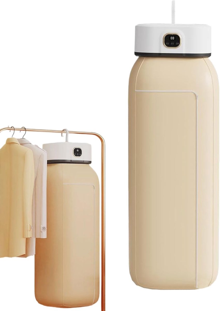 Draagbare Droger Compacte Wasmachine Kleding Drogen UV-Led Reiniging 25 x 18 x 10.5 cm Wit