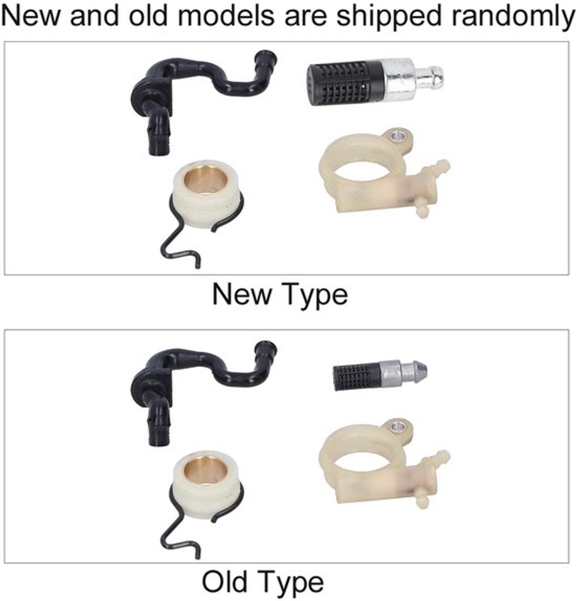 Filter en wormwielset voor oliepompslang van VT Products