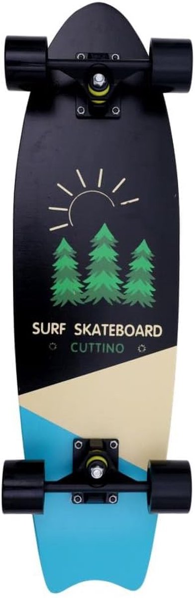 Cruiser skateboard Carving board Stadsvervoer 8-laags esdoorn dek 69 cm Koper