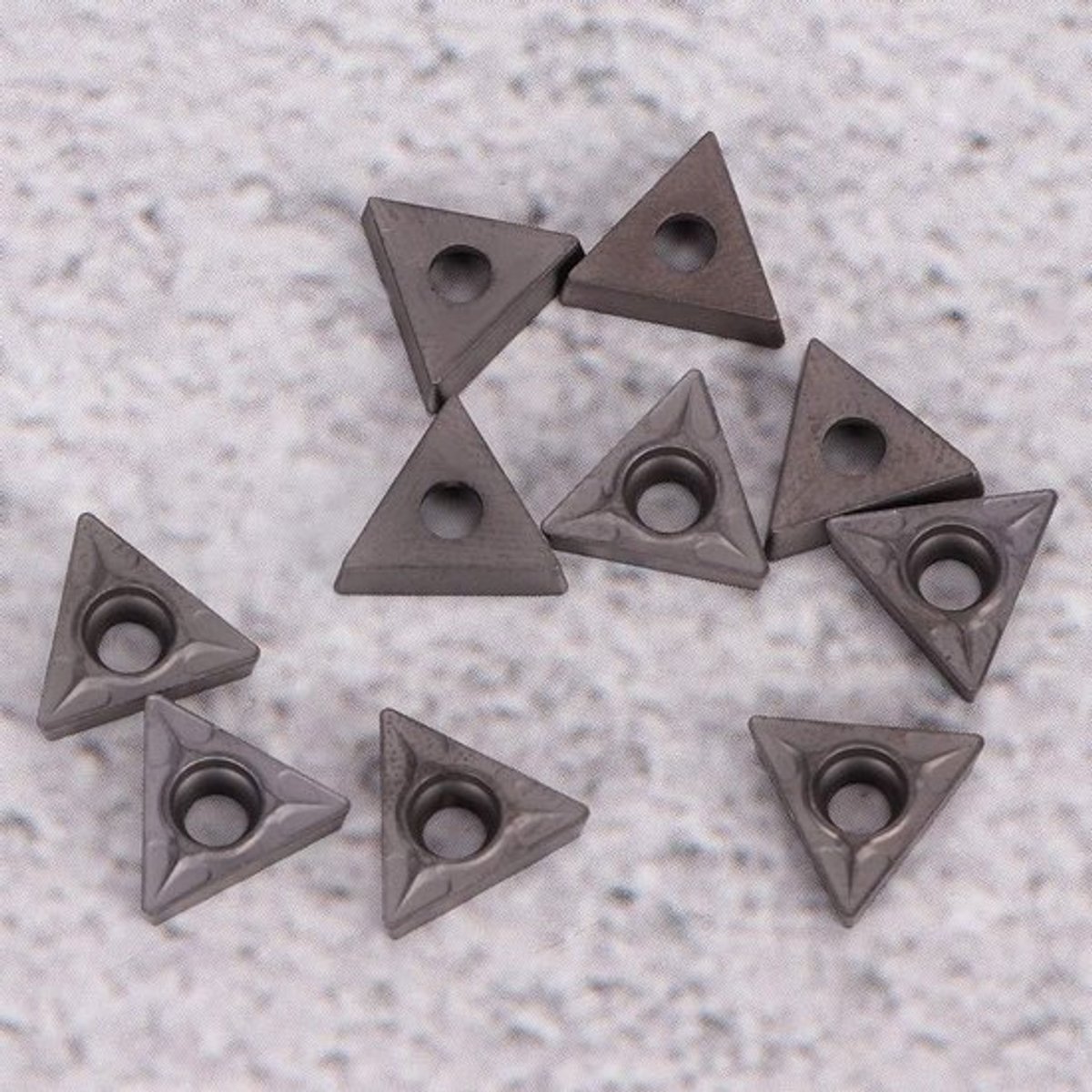 Allecto Plus - 10 stuks Carbide Wisselplaten Tcmt110204 Vp15Tf voor CNC Draaibank
