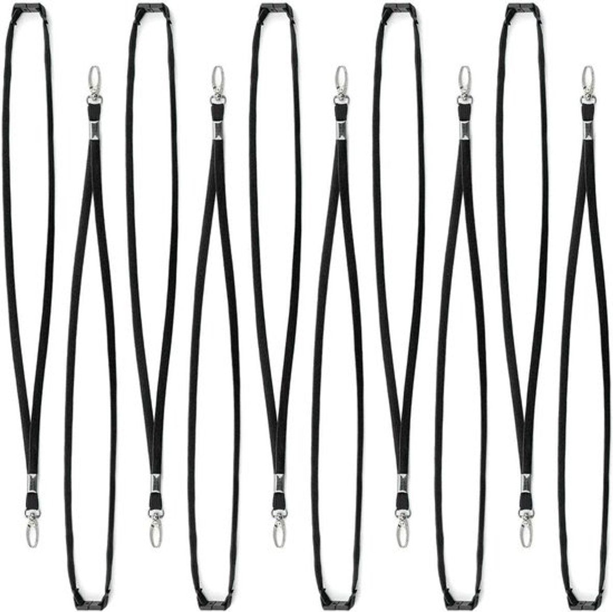 Vt products - Lanyard - Nekband met Breakaway - Veiligheidsclip - Effen