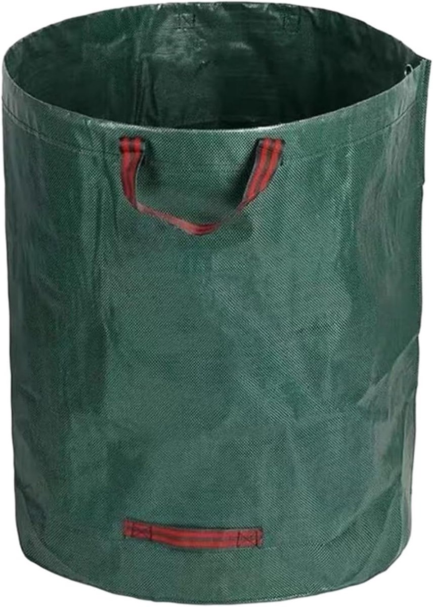 Tuinafvalzakken - Vuilniszakken tuin - Afval verzamelen - Scheurvast materiaal - 300L 67x76cm - Lichtgrijs