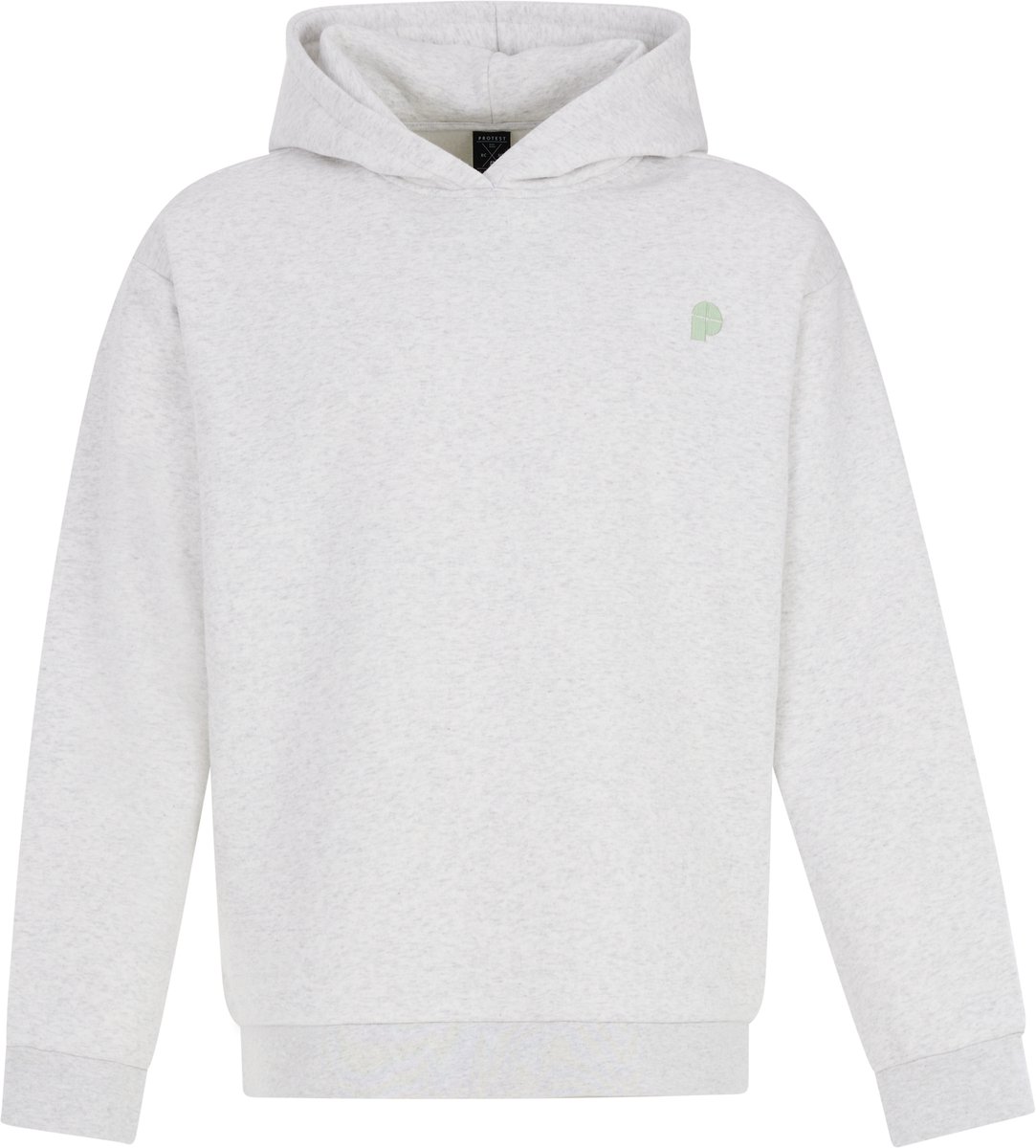 Protest PRTRoman Hoodie Heren Relaxed fit Capuchon Wit