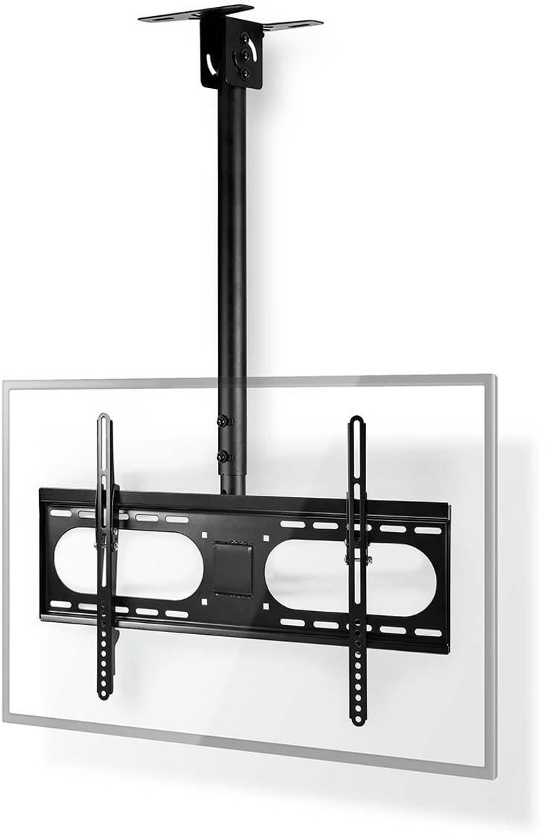 Nedis Draai- en Kantelbare TV-Plafondbeugel | 42-65 " | Maximaal schermgewicht: 45 kg | Kantelbaar | Draaibaar | Maximale plafondafstand: 1160 mm | Minimale muurafstand: 200 mm | 1 Draaipunt(en) | Staal