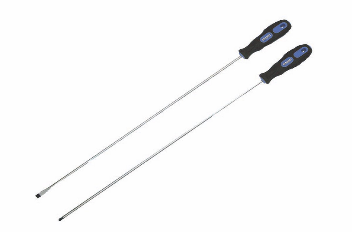 Schroevendraaierset Extra Lang PH2 & SL6 x 450 mm – 2 Delig – TOOLTECH