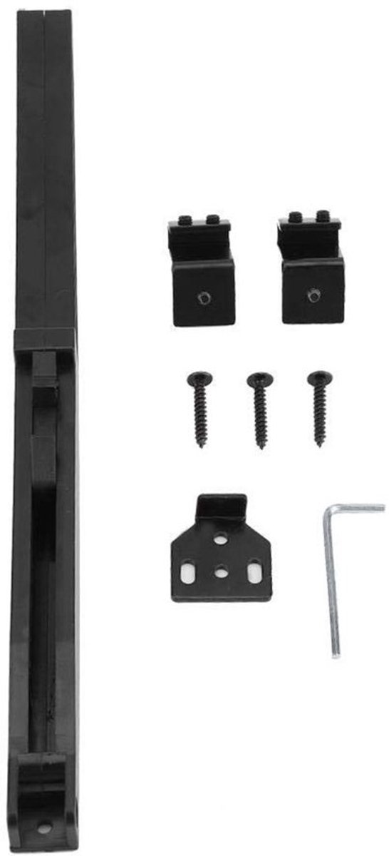 Shopcentral - Sliding damper system - Soft Close Mechanism - Zwart - Deur demper
