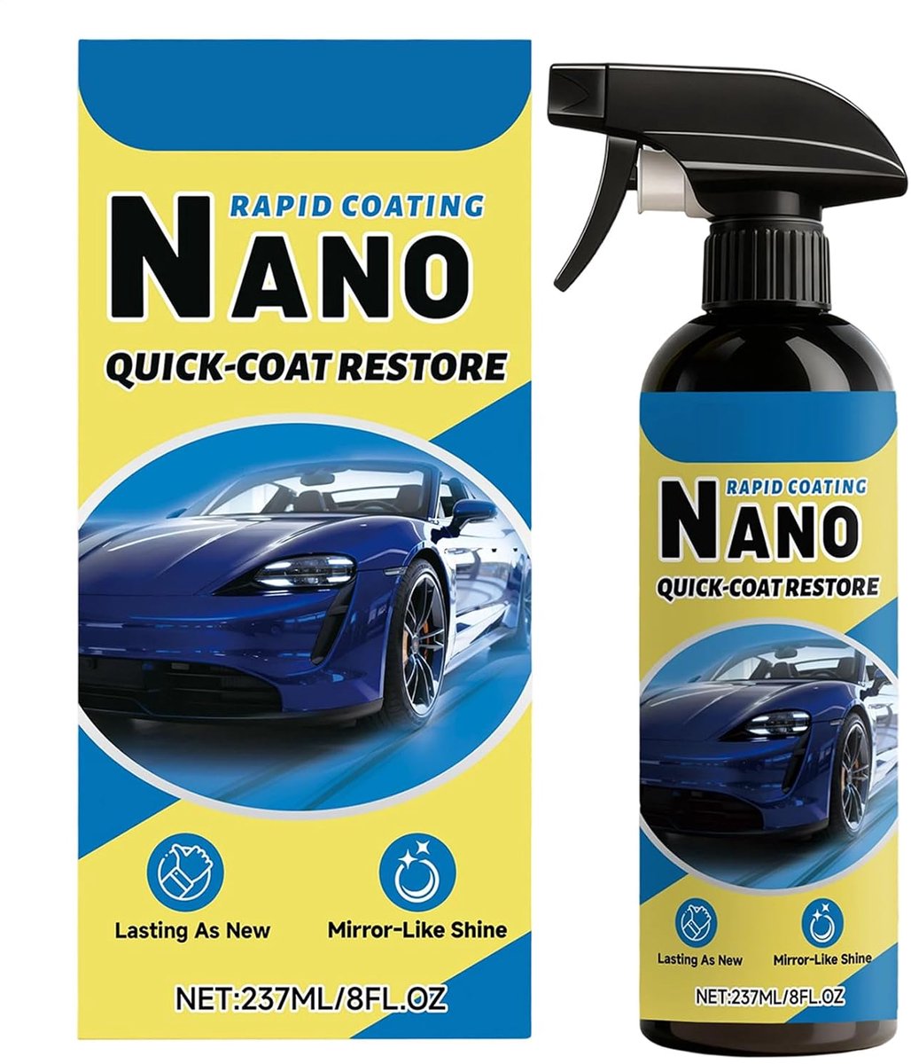 Keramische Coating - Autolak Bescherming - Voertuig Onderhoud - Hydrofobe Glanshersteller - 237 ml - Transparant
