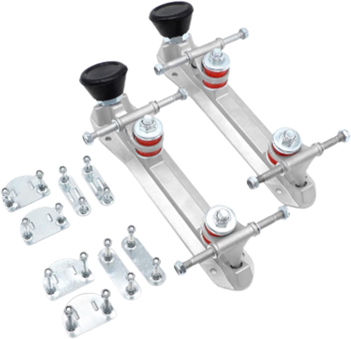 Rolschaatsbevestiging Basisplaat Rolschaats Schaatsen Verbeteren Sterke Aluminiumlegering 11.81 inch Lengte