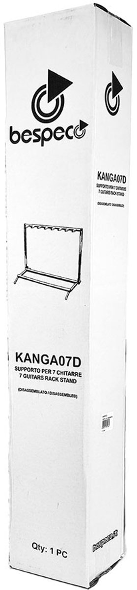Bespeco KANGA07D Gitaarstatief voor 7 Instrumenten