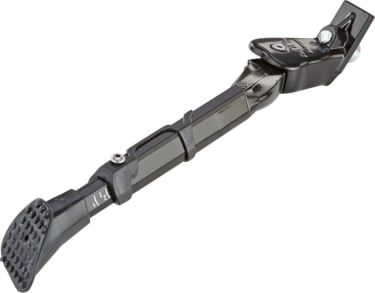 Fatbike standaard - Zwart - L - Aluminium Zijstandaard - Voor Fietsen met 26-28 Inch Banden