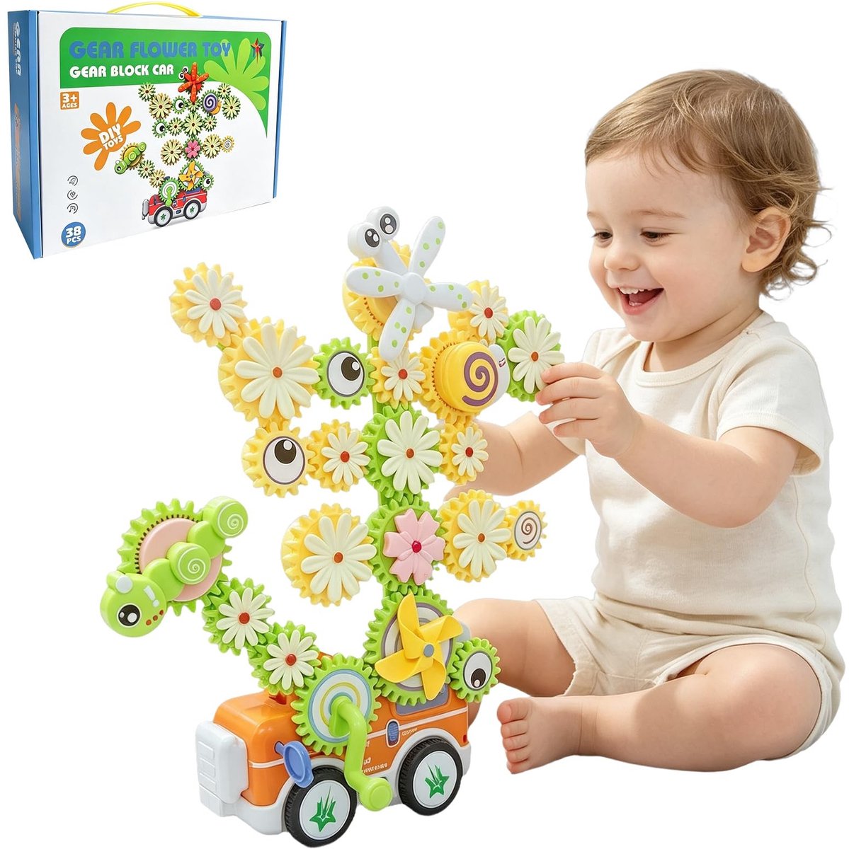 Tandwielspeelgoed voor Kinderen - Educatieve Puzzel