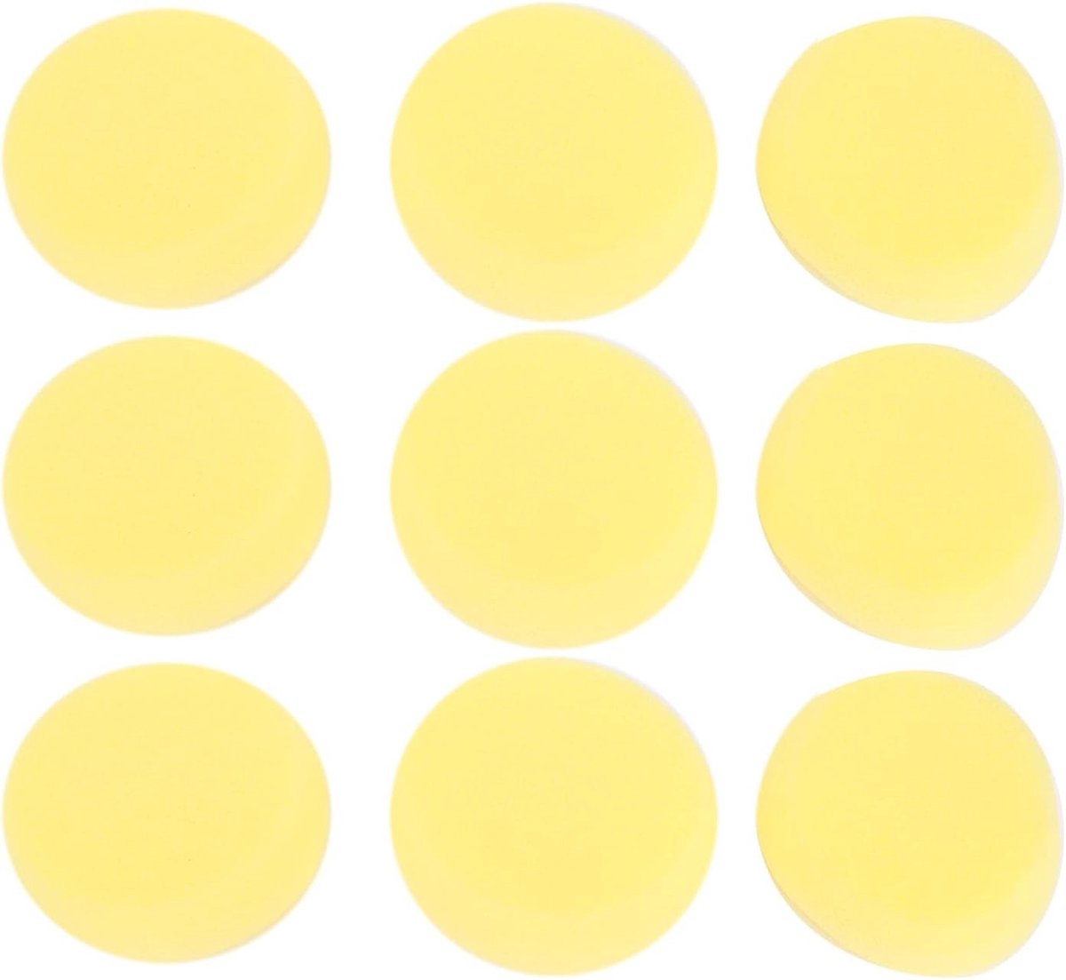 Ronde schilder sponsen voor kunst en ambachten - 30 stuks, 2.8 inch, ideaal voor keramiek, gezichtsschildering en klei projecten