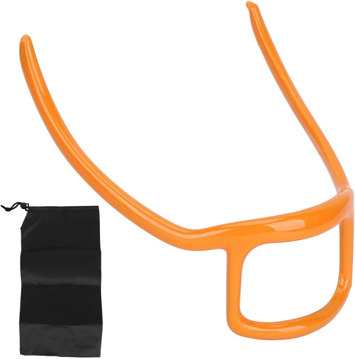 Beard Shaper voor Mannen, Mustache en Nek Trimmer, Grooming Tool voor een Perfecte Baard en Snor, Rubber Gecoat Metaal