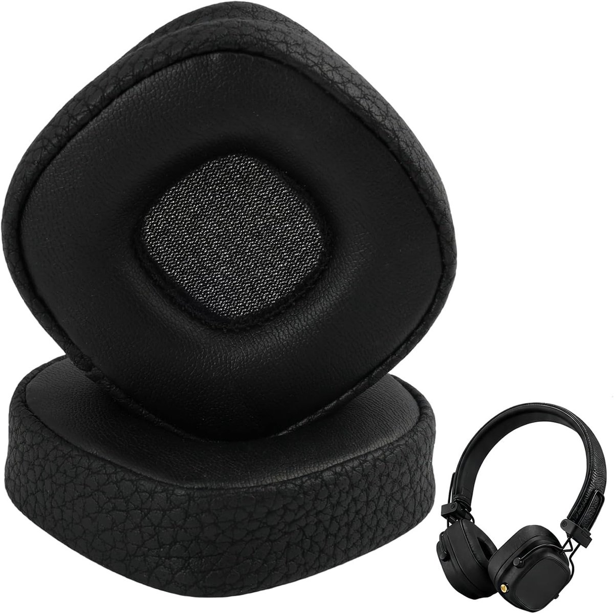 Comfortabele Oorkussens voor Bluetooth en Bedrade Hoofdtelefoons, Vervangende Oorkussens van Hoogwaardig Schuim voor Marshall Major I, II, III en IV ANC