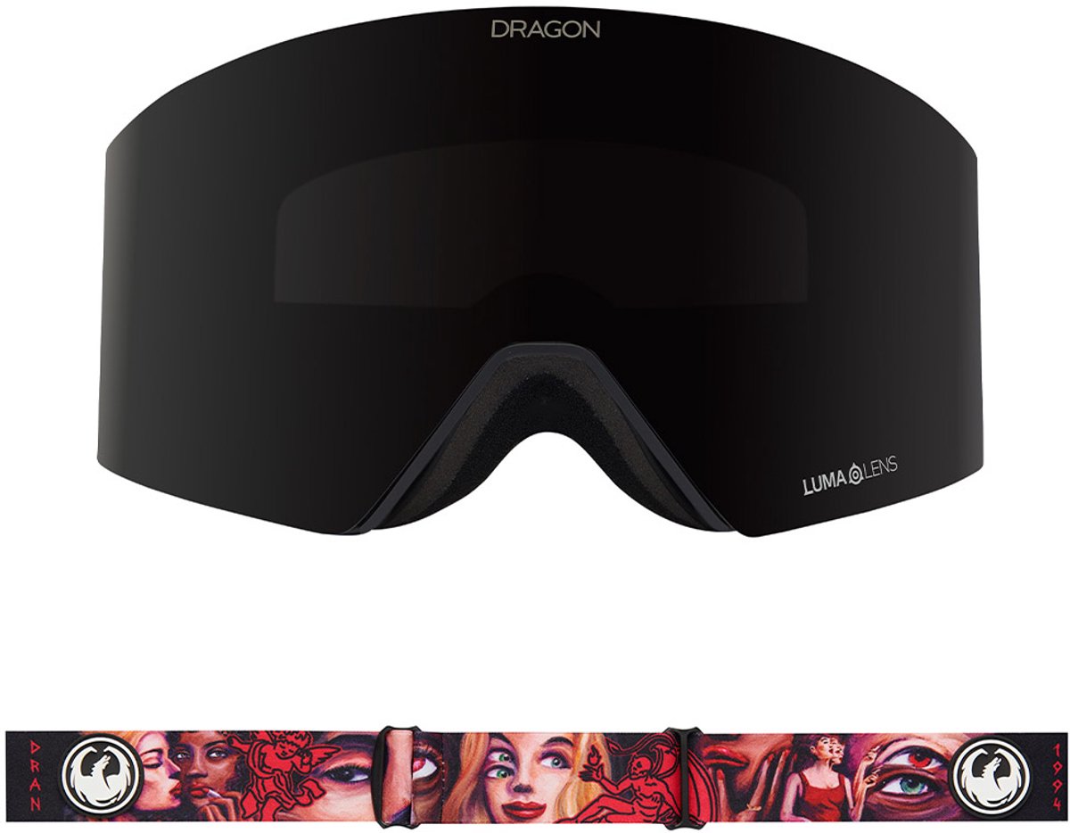 Dragon Alliance RVX MAG OTG Skibril - Dennis Ranalter 2025/LL Midnight & LL Light Rose