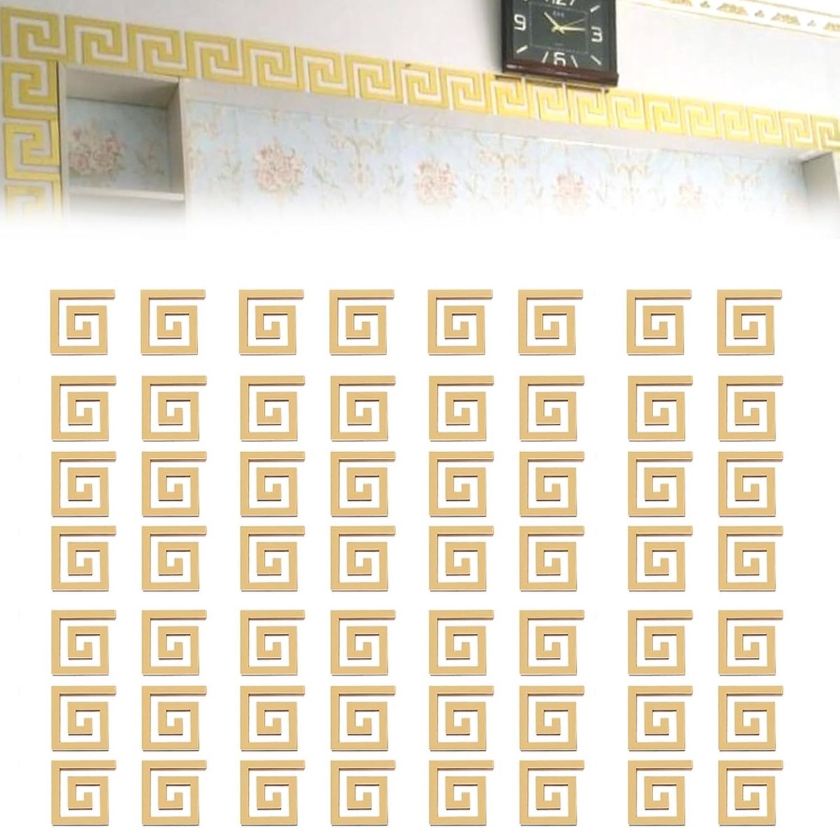 Geometrische Spiegel Stickers - 60 Stuks, Verwijderbare Acryl Spiegels voor Wanddecoratie en Meubeloppervlakken, Creatieve Interieuraccessoires