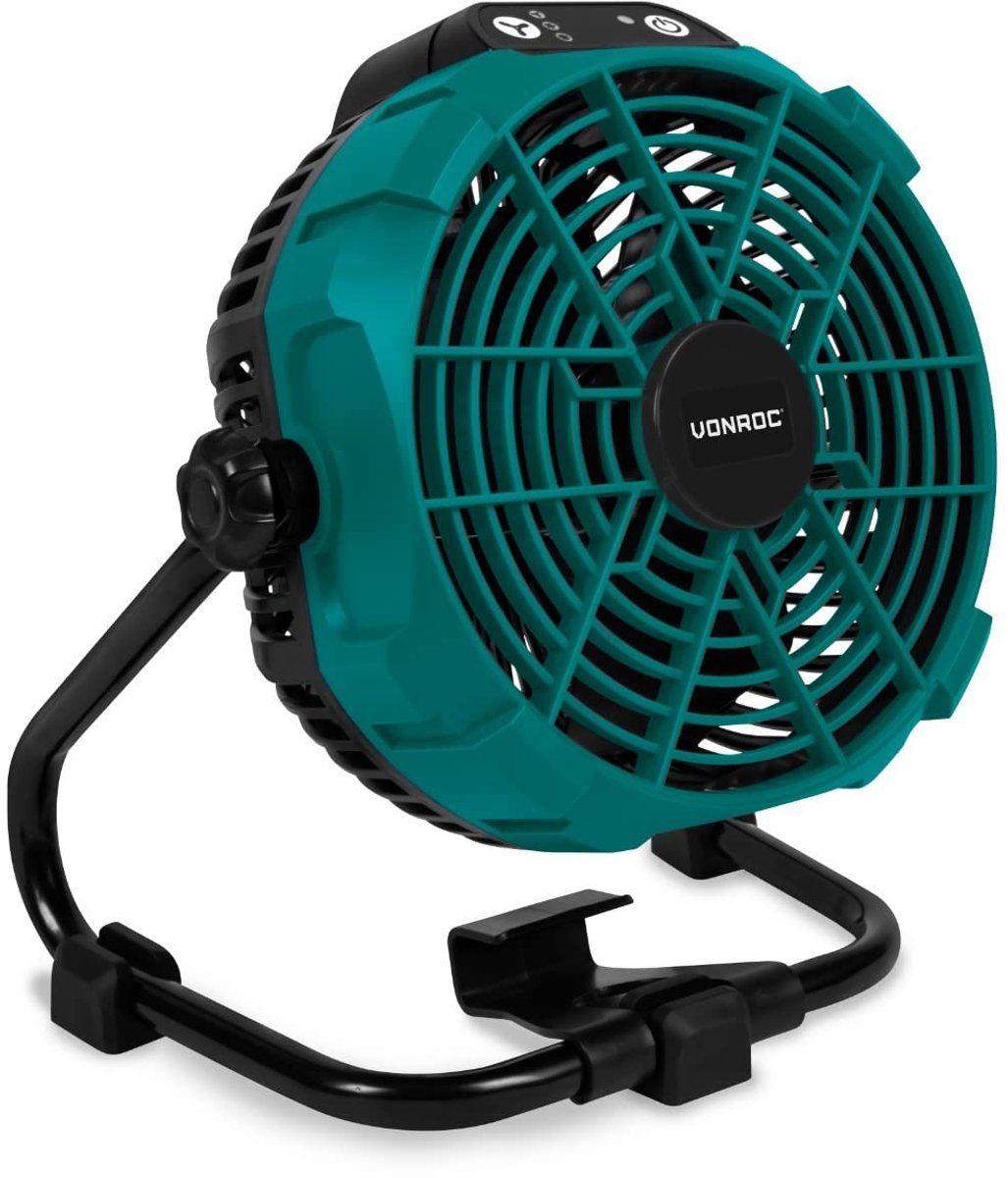 Accu Ventilator 20 V - Draadloos en Netstroom