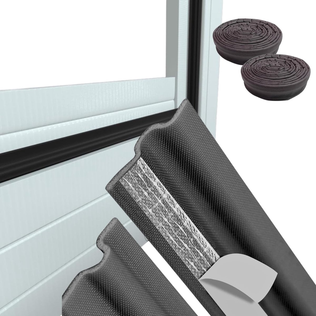 Isolatiestrip voor ramen - Aluminium afdichting tegen kou en geluid