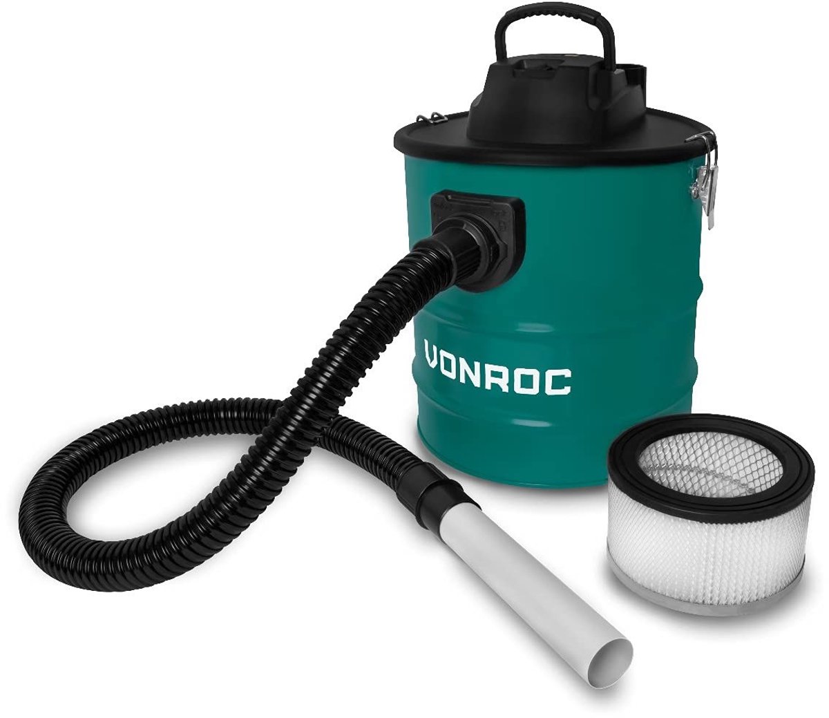 Ash Piston 1600 W Asstofzuiger - 20 L Tank