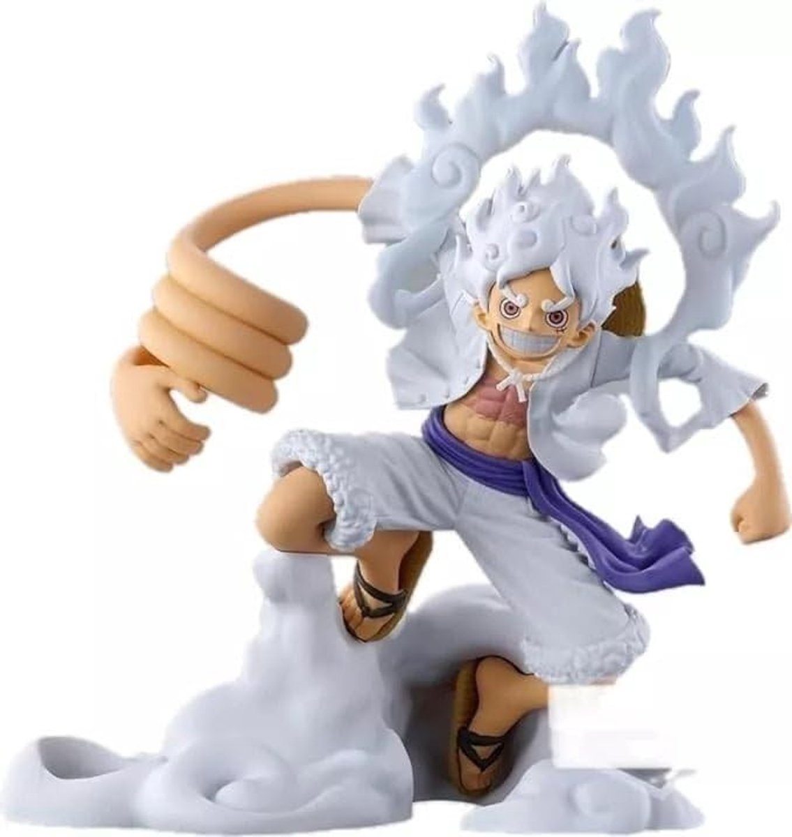 One Piece Luffy Gear 5 figuur - 12 cm hoog