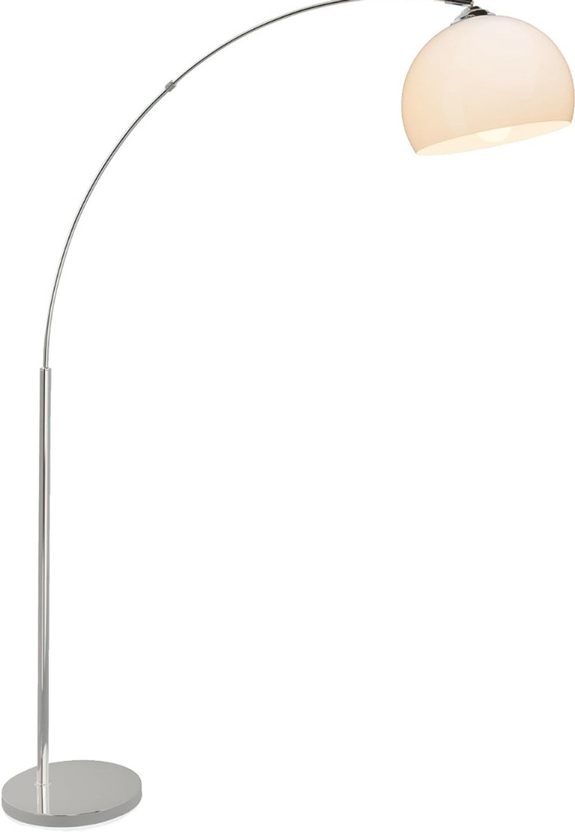 NIVA® Booglamp - Vloerlamp - Booglampen Dimbaar - Wit - 122cm x 30cm x 166cm
